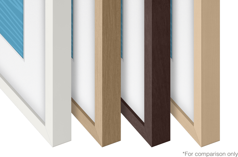 Samsung Alternativ ram 85" Teak Modern