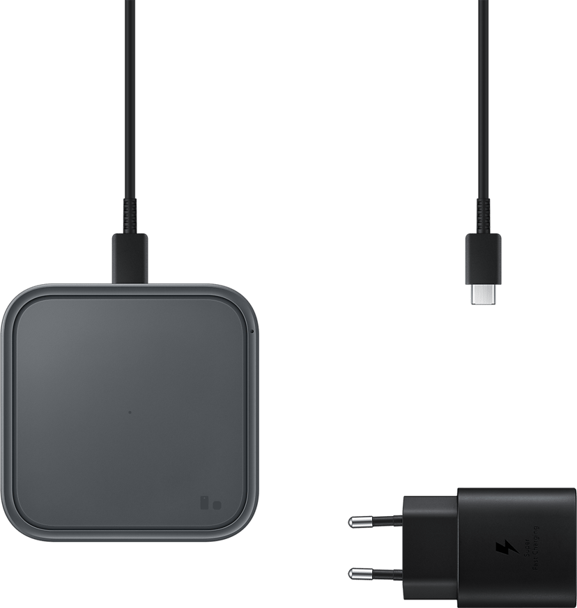 Samsung EP-P2400 Super Fast Wireless Charger 15W Harmaa