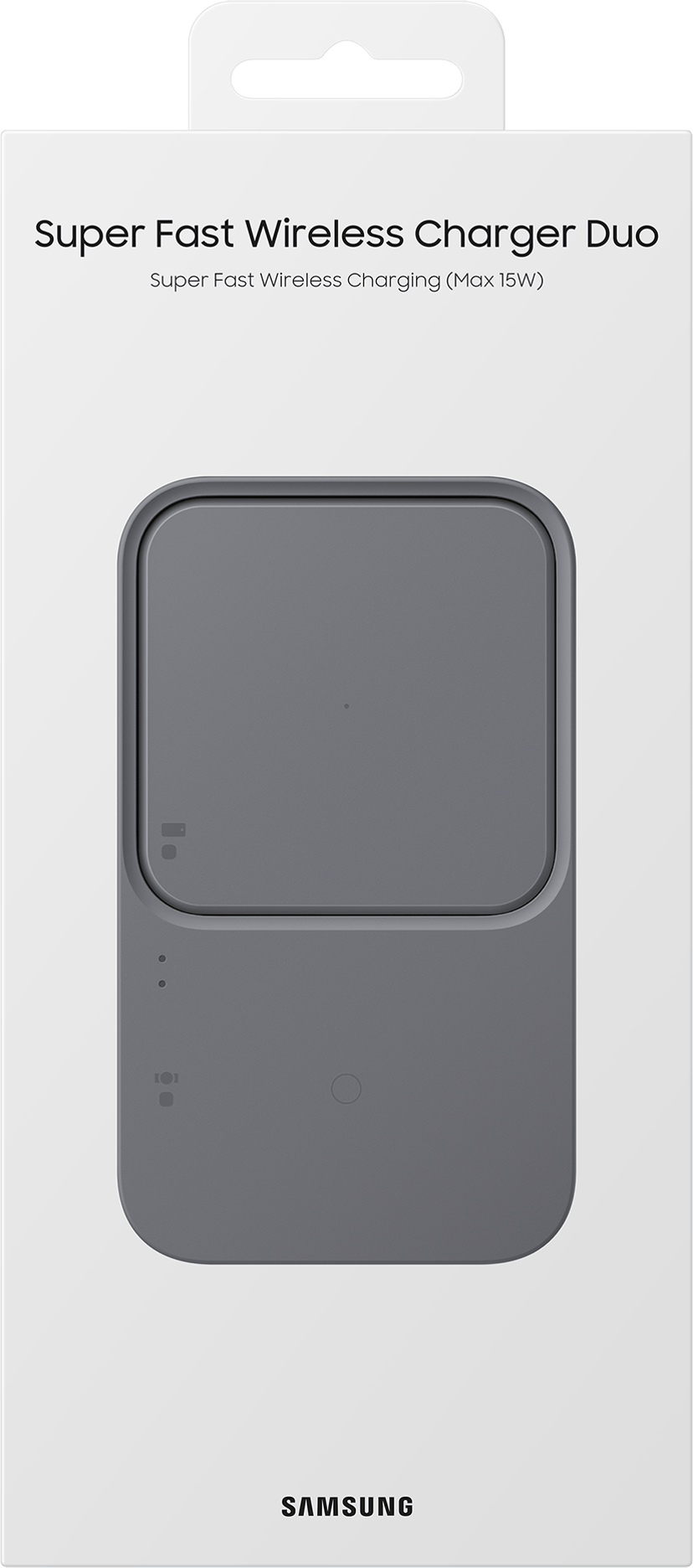 Samsung EP-PS5400 Super Fast Wireless Charger Duo 15 watt Grå