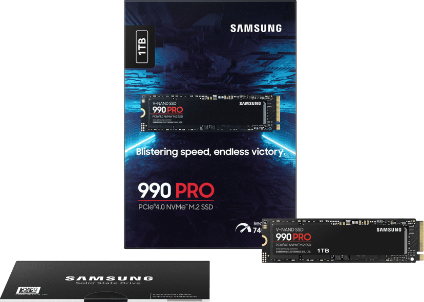 Samsung 990 PRO 1TB SSD M.2 PCIe 4.0
