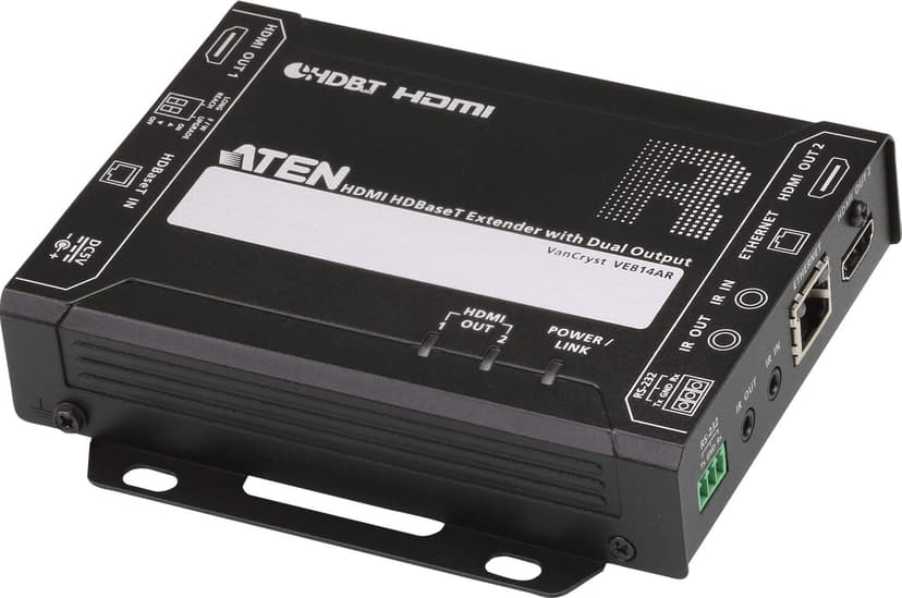 Aten VE814AR AV-mottagare Svart