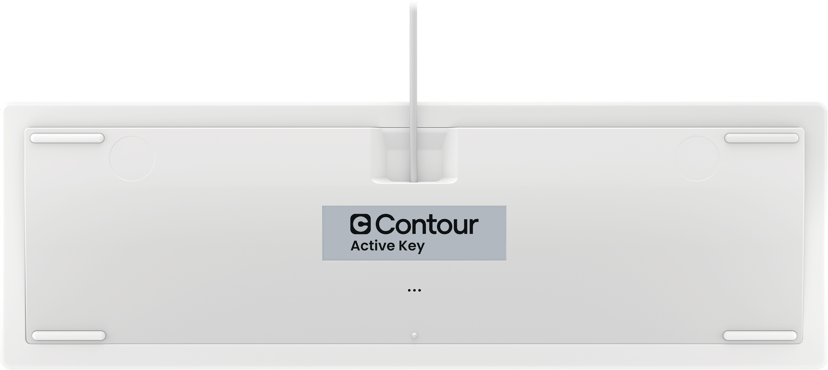 Contour Design Active Key QuickClean Medical IP68 Kabel Nordisk Tangentbord