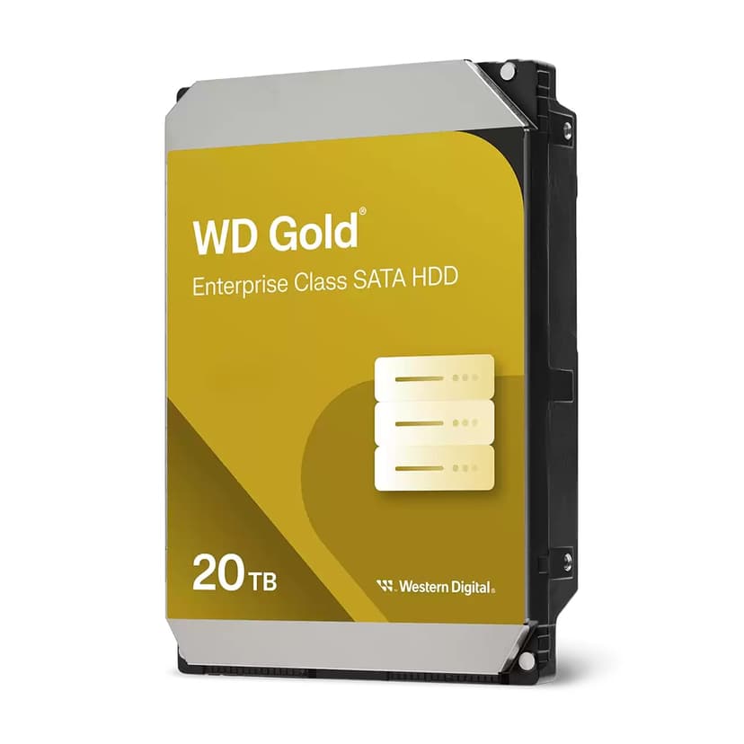 WD Gold Enterprise 20TB 3.5" 7200r/min SATA 6.0 Gbit/s HDD