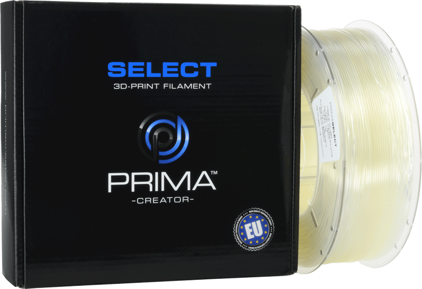 Prima Filaments PrimaSelect TPU 95A Läpinäkyvä Valkoinen 1,75 mm 1 kg