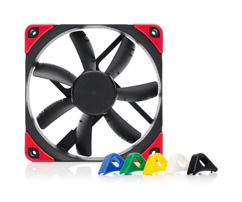 Noctua NF-S12A PWM CHROMAX SWAP 120MM Fläkt Svart