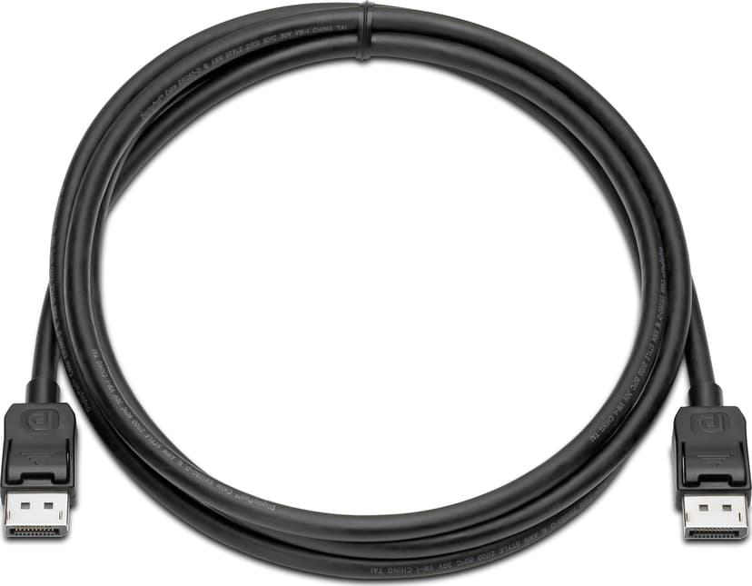 HP Display-kabelkit 2m 2m DisplayPort DisplayPort DisplayPort DisplayPort Sort Sort