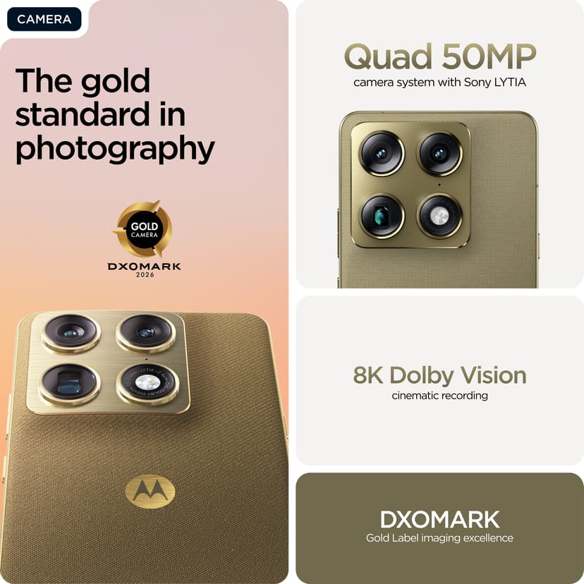Motorola signature 512GB Oliven