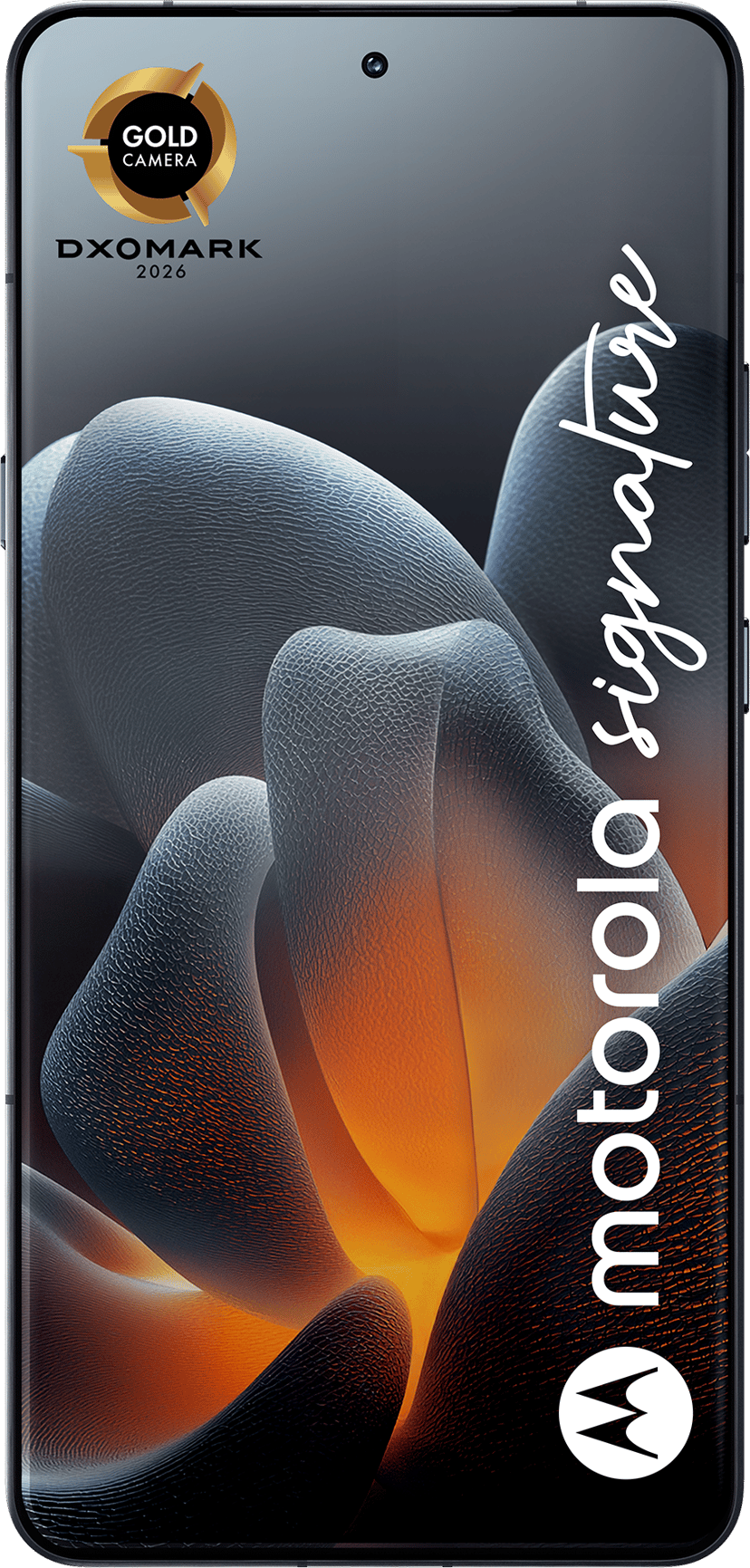 Motorola signature 512GB tummansininen