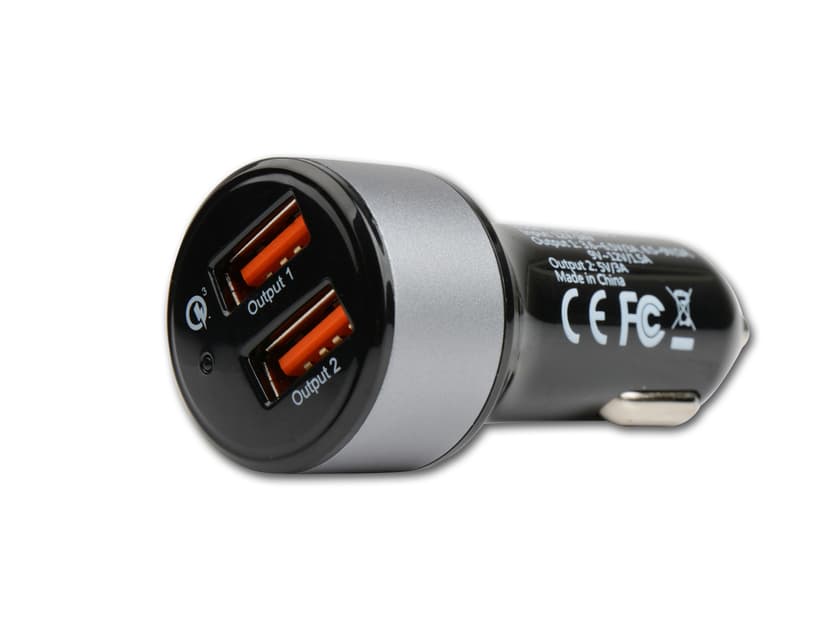 Cirafon Car Charger 2xUSB Qualcomm Quick Charge 3.0