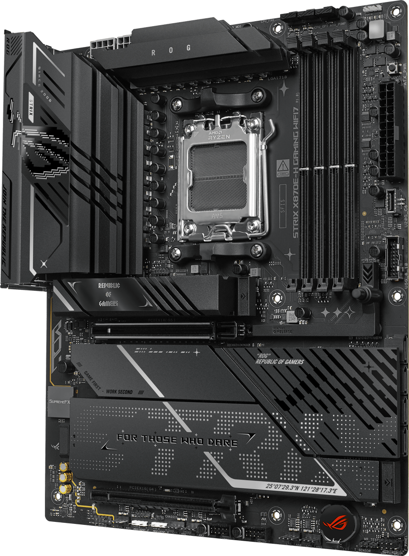 ASUS ROG Strix x870E-H Gaming Wifi7 AM5 ATX Moderkort
