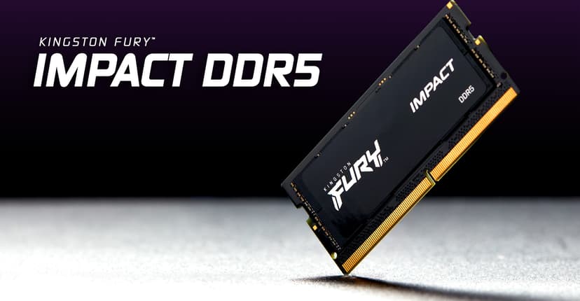 Kingston FURY Impact - (Kuppvare klasse 1) 32GB 2800, 5600MHz DDR5 262-pin SO-DIMM