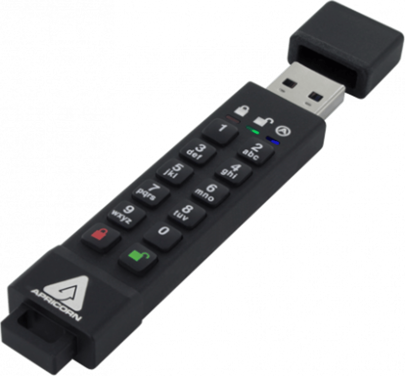 Apricorn Aegis Secure Key 3Z 16GB USB-A Svart