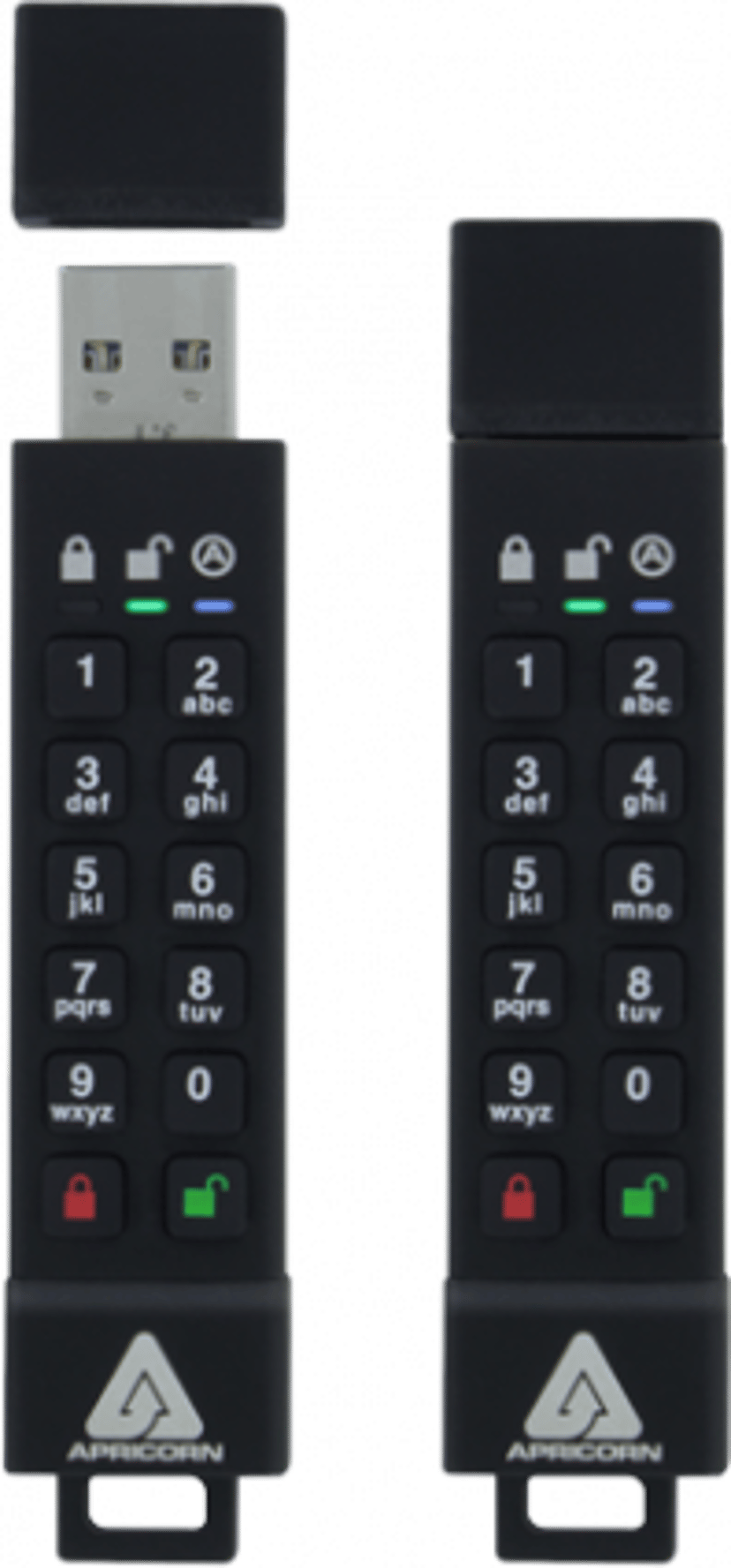 Apricorn Aegis Secure Key 3Z 16GB USB-A Svart