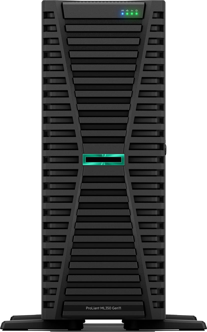 HPE ProLiant ML350 Gen11 4509Y 2.6GHz 8c 1P 2x32GB-R 8SFF MR408i-o 2x480GB SSD 2x1000W PS EU server 960 GB Tower (4U) Intel® Xeon® Silver 2,6 GHz 64 GB DDR5-SDRAM 1000 W