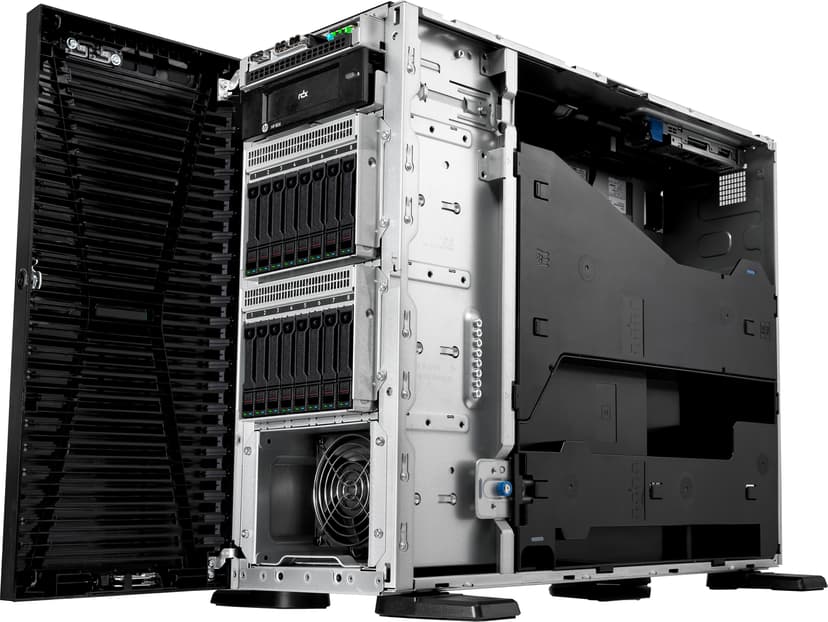 HPE ProLiant ML110 Gen11 4514Y 2.0GHz 16c 1P 2x32GB-R 8SFF MR408i-o 2x480GB SSD 2x1000W PS EU server 960 GB Tower (4,5U) Intel® Xeon® Silver 2 GHz 64 GB DDR5-SDRAM 1000 W