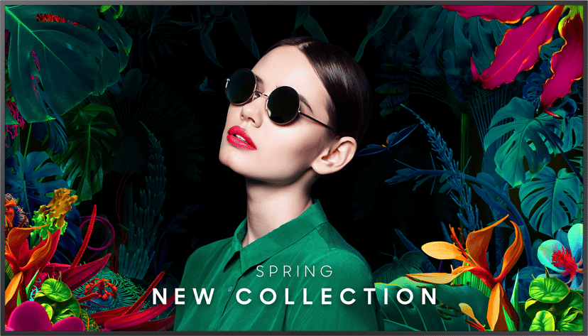 Samsung QM55C 24/7 - (Kuppvare klasse 3) 55" VA 500cd/m² 3840 × 2160pixels