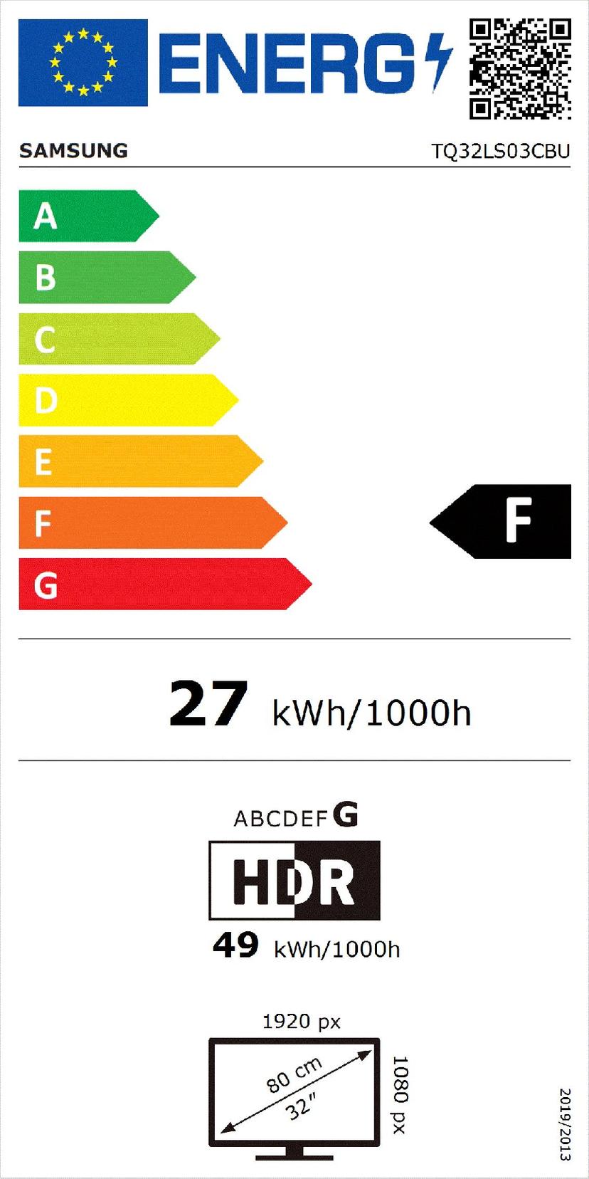 Samsung The Frame 32" FHD QLED Smart TV (2023) - (Kuppvare klasse 2)