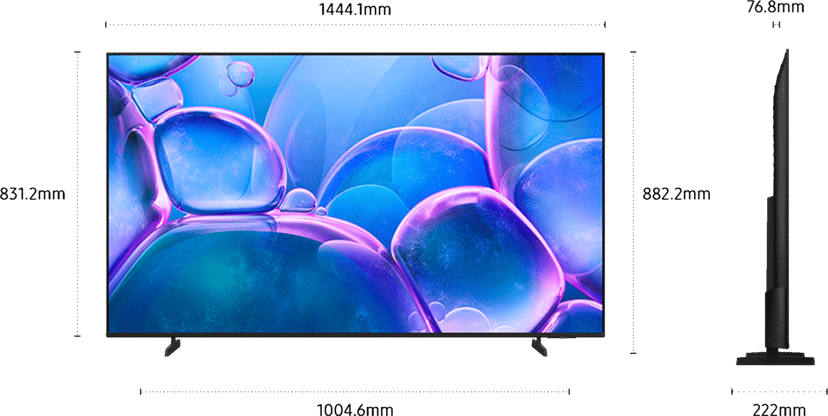 Samsung U7005F 65" 4K LED Smart TV (2025) - (Kuppvare klasse 2)