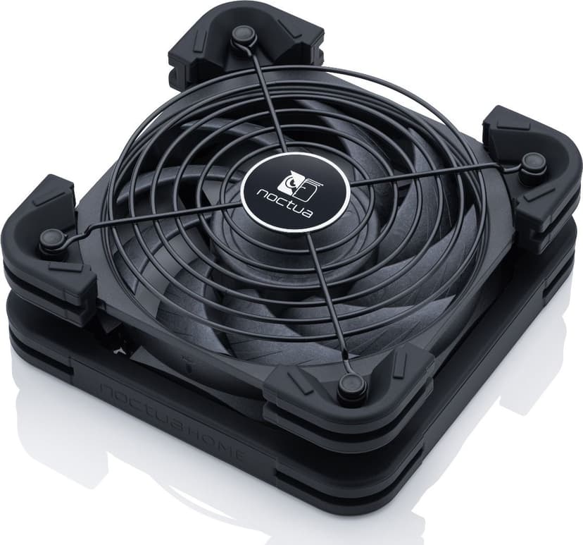 Noctua NV-FS2 Tietokoneen jäähdytysjärjestelmä Tuuletin 12 cm musta 1 kpl Tuuletin Musta