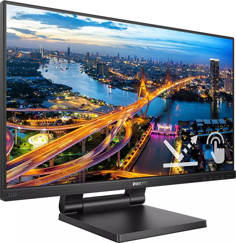 Philips B-Line 222B1FC - (Löytötuote luokka 3) 21.5" 1920 × 1080pixels IPS 16:9 75Hz