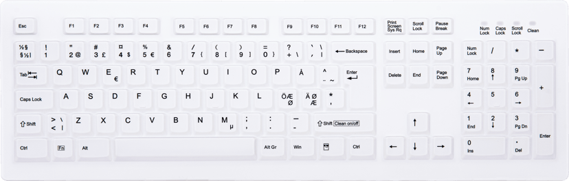 Contour Design Active Key ClassicClean Silicone Cover (no Keyboard)