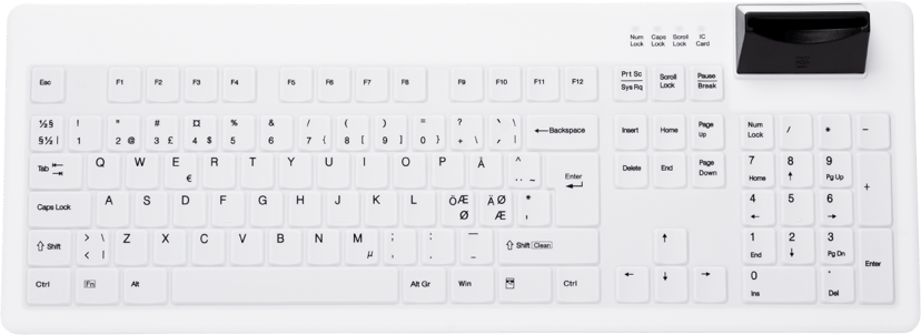 Contour Design Active Key Medical SmartCard Ledningsført Nordisk Tastatur