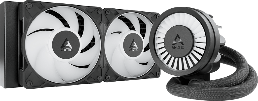 ARCTIC Liquid Freezer III Pro 240 A-RGB AiO væskekjøler Hvit, Svart