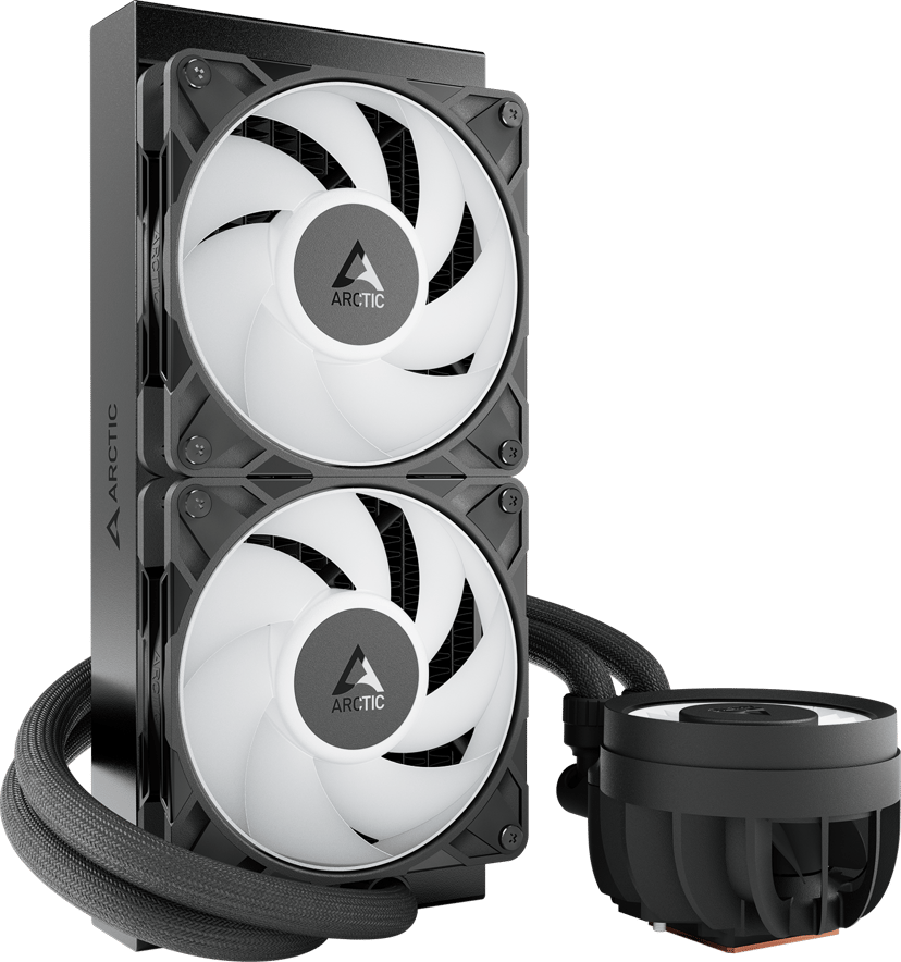 ARCTIC Liquid Freezer III Pro 240 A-RGB AiO væskekjøler Hvit, Svart