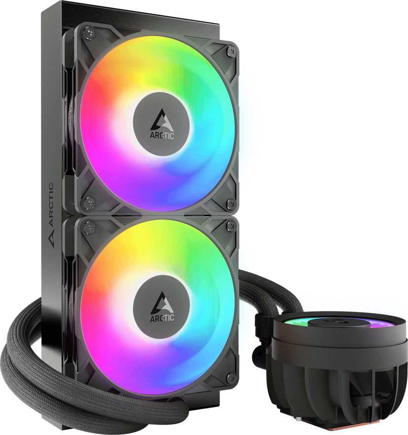 ARCTIC Liquid Freezer III Pro 240 A-RGB AiO vattenkylare Svart, Vit