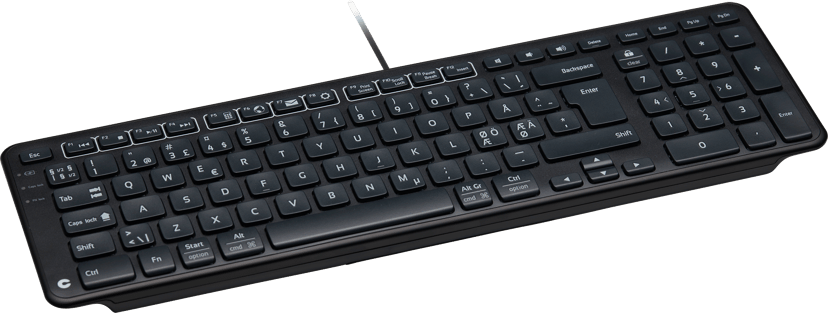 Contour Design Balance Keyboard Black Kablet Nordisk