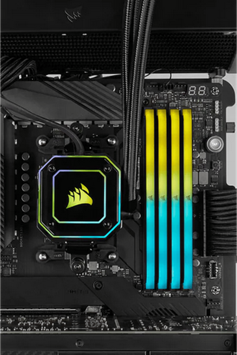 Corsair Vengeance RGB CMG32GX4M2E3200C16 memory module 32 GB 2 x 16 GB DDR4 3200 MHz - (Fyndvara klass 1) 32GB 3200MHz DDR4 288-pin DIMM