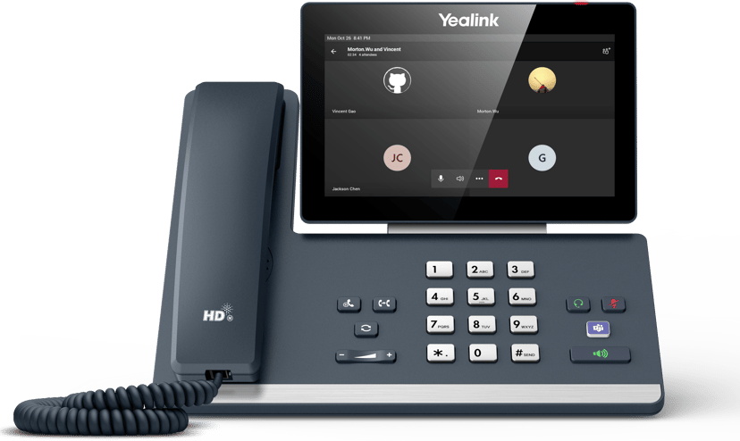 Yealink MP58 Microsoft Teams Edition IP-telefon Grå LCD Wi-Fi