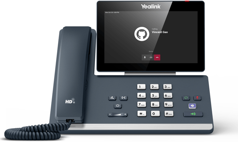 Yealink MP58 Microsoft Teams Edition IP-puhelin Harmaa LCD Wi-Fi