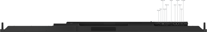 Lenovo ThinkVision T75 LED display 75" 3840 × 2160pixels IPS 16:9 60Hz
