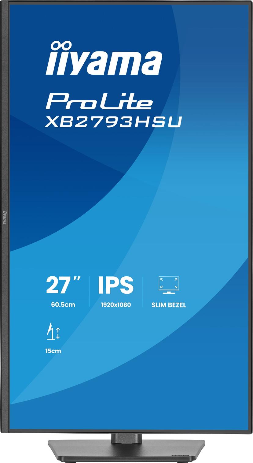 iiyama ProLite XB2793HSU-B1 27" 1920 × 1080pixels IPS 16:9 120Hz
