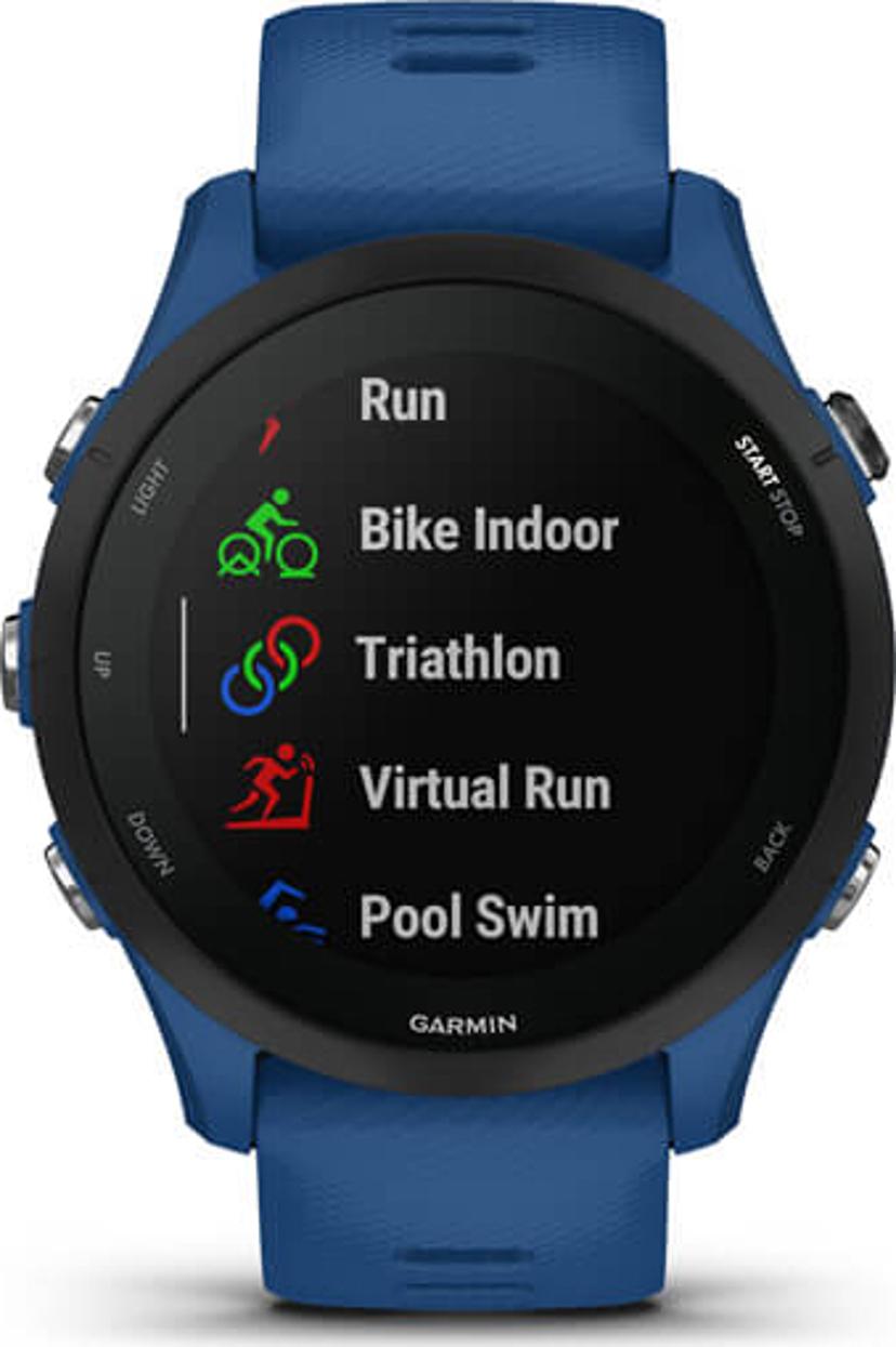 Garmin Forerunner 255 3.3 cm (1.3") MIP 46 mm Digital 260 x 260 pixels Blue Wi-Fi GPS (satellite) - (Fyndvara klass 2)