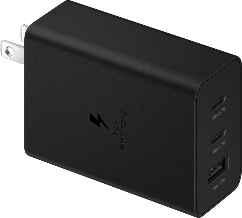 Samsung Power Adapter Trio 65w Svart