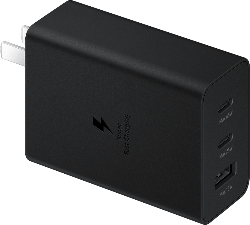 Samsung Power Adapter Trio 65w Svart