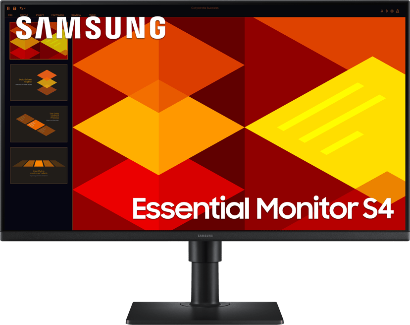 Samsung Essential Monitor S4 S40GD - (Kuppvare klasse 3) 27" 1920 × 1080pixels IPS 16:9 100Hz