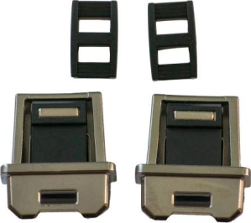 Zebra Bevestigde D-clips voor riemen - ET6X
