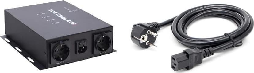 Direktronik 3 Port CEE 7/3 SmartPDU SNMP, Alarm, Control Per Outlet