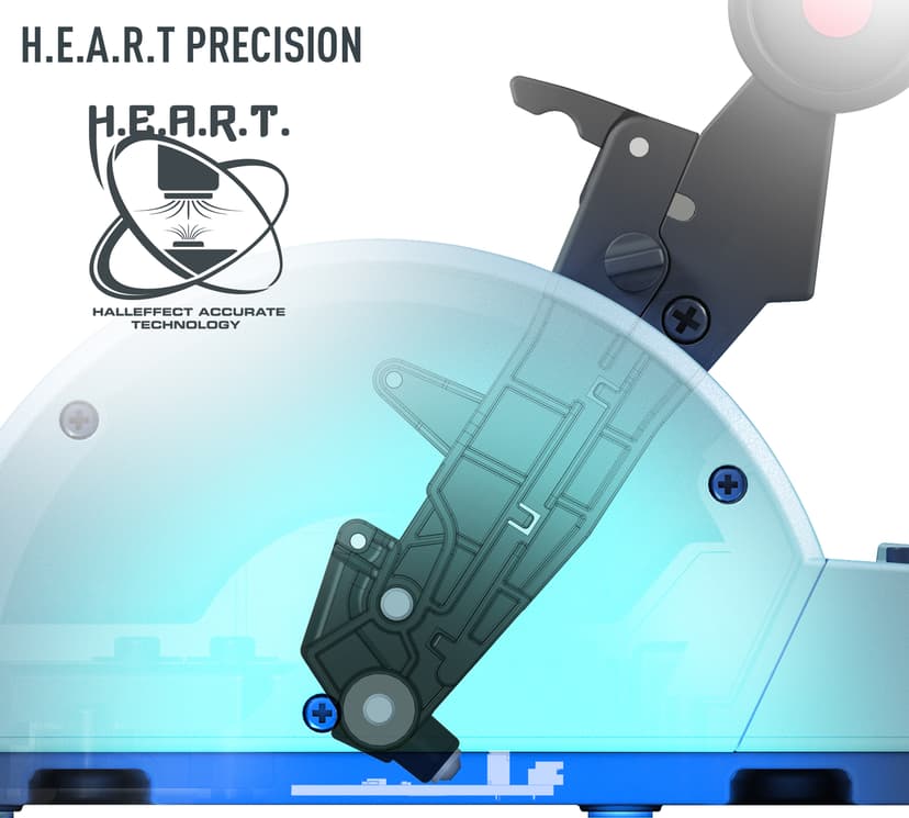 Thrustmaster TCA Quadrant Airbus Edition Musta, Sininen USB Lentosimulaattori Analoginen/Digitaalinen PC Musta, Sininen