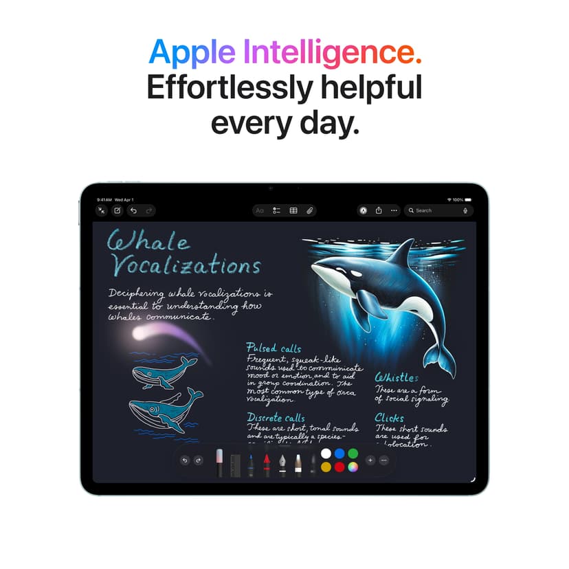 Apple iPad Air (2026) Wi-Fi + Cellular 12GB 11" Apple M 512GB Grijs