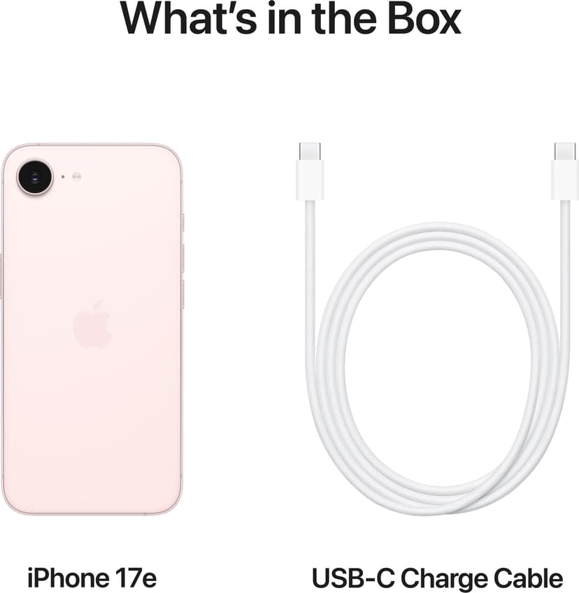 Apple iPhone 17e 512GB Lyserød
