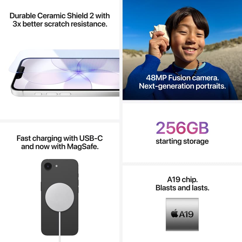 Apple iPhone 17e 256GB Musta