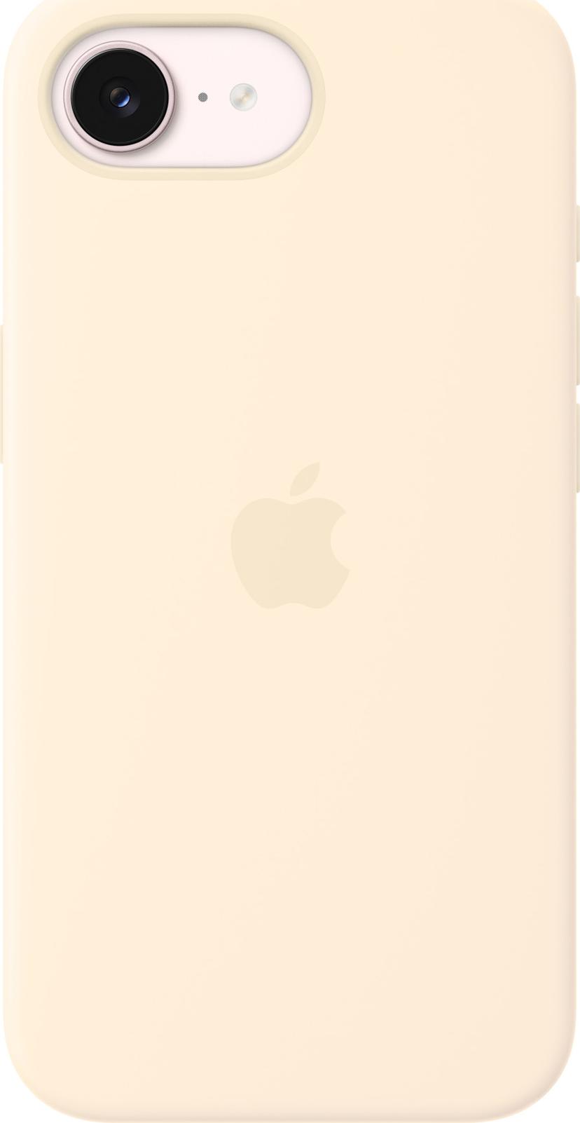 Apple Silicone Case With MagSafe iPhone 17e Vanillekleur