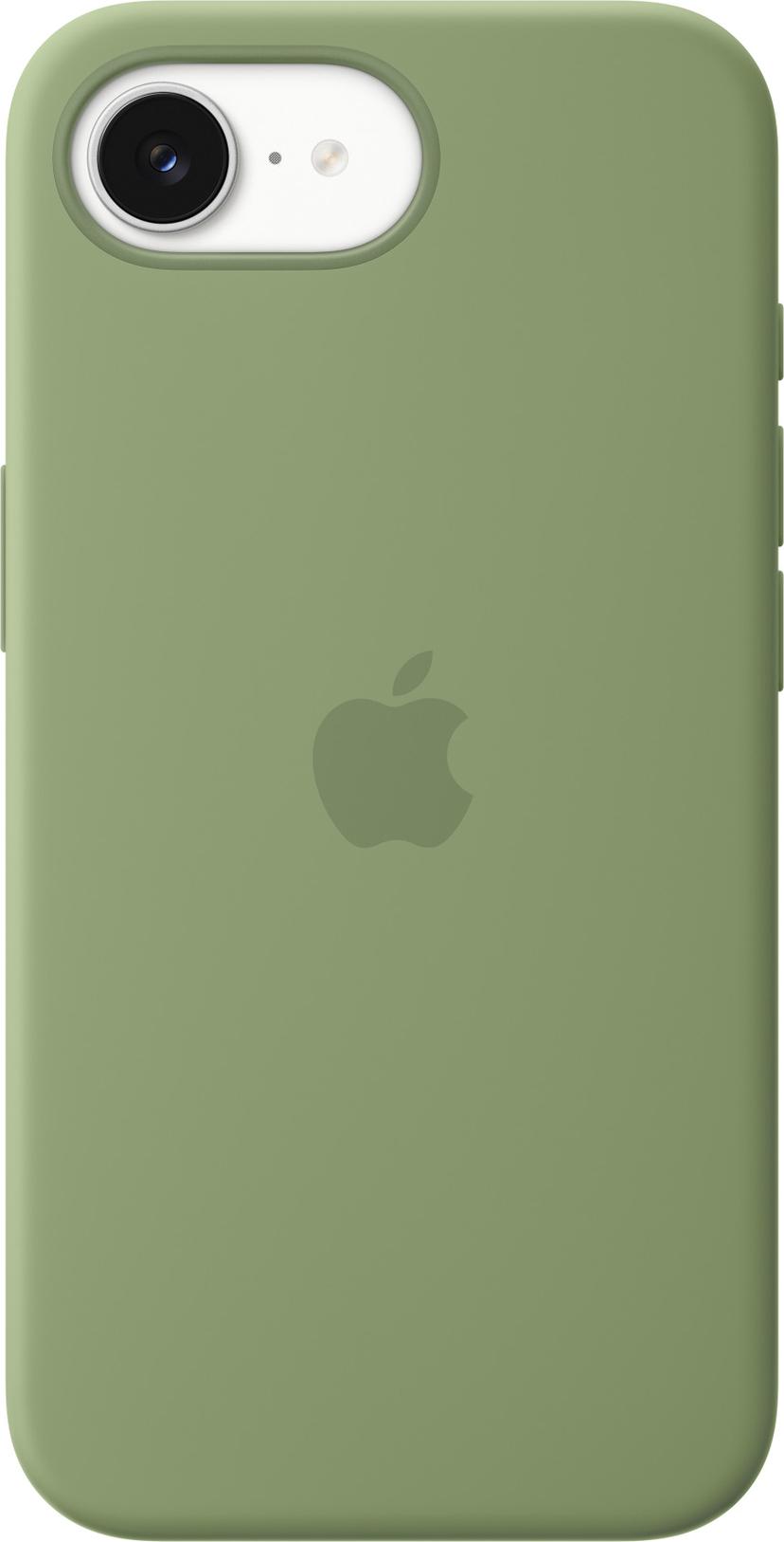 Apple Silicone Case With MagSafe iPhone 17e Grønn
