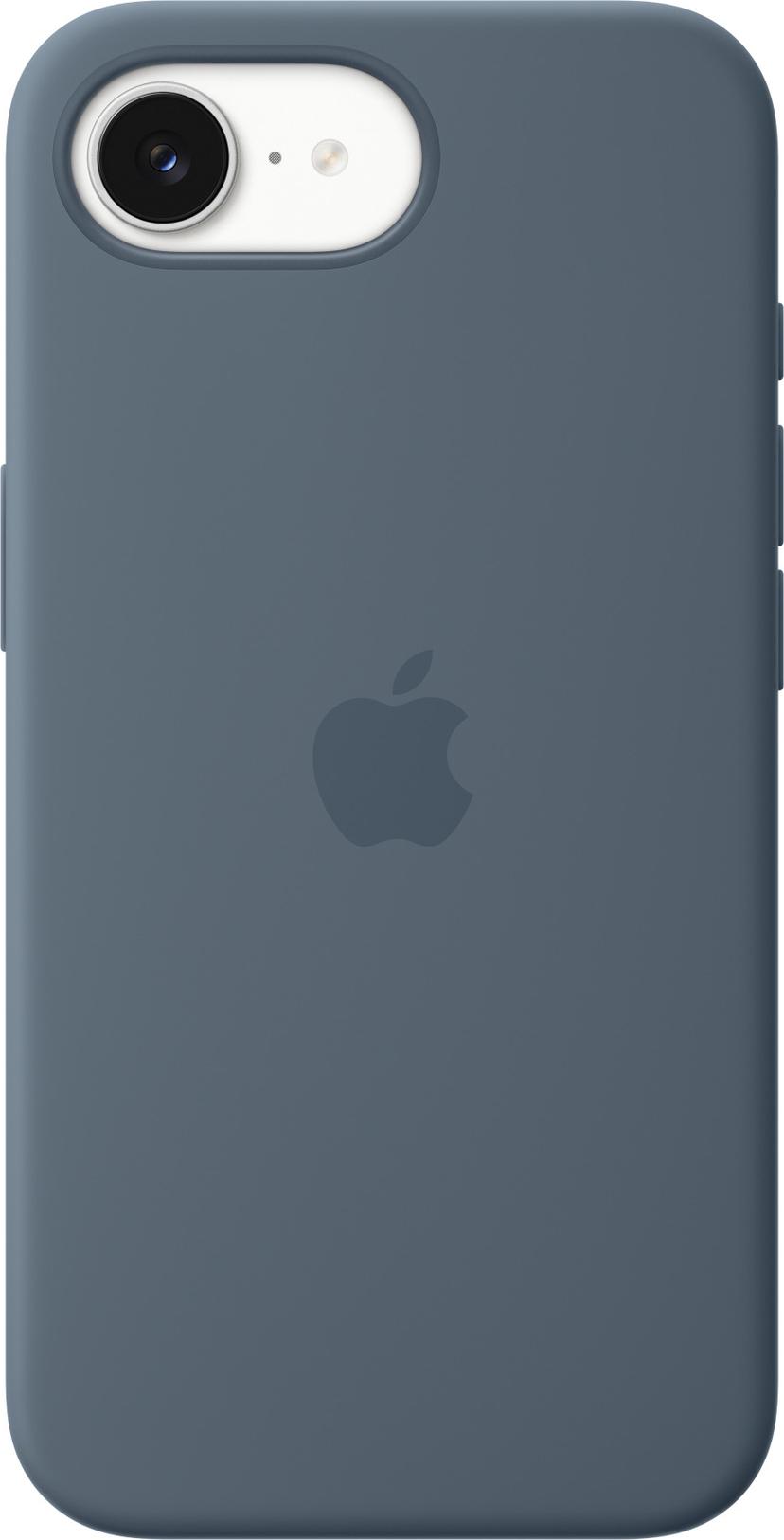Apple Silicone Case With MagSafe iPhone 17e Blauw
