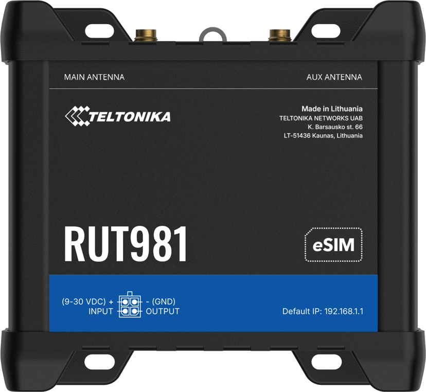 Teltonika RUT981 Global 4G Router