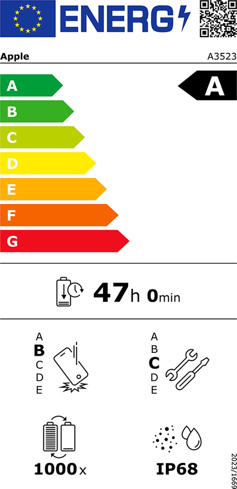 Apple iPhone 17 Pro - (Fyndvara klass 1) 1000GB Blå